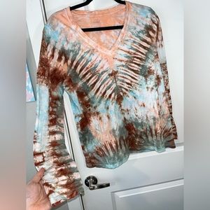 Handmade Tie Dye Tshirt Size Large - Made by TheTalentedTexan - OOAK Southwest